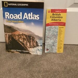 National Geographic Scenic Drives Road Atlas with Map